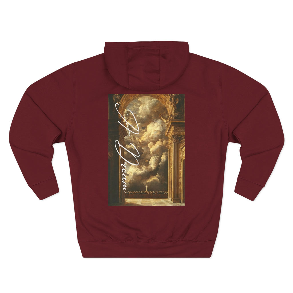 Artistic Baroque Cloud Print Hoodie "A Dream"