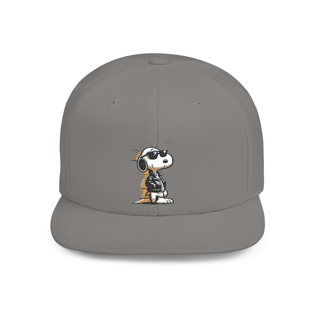 Embroidered Snoopy Snapback