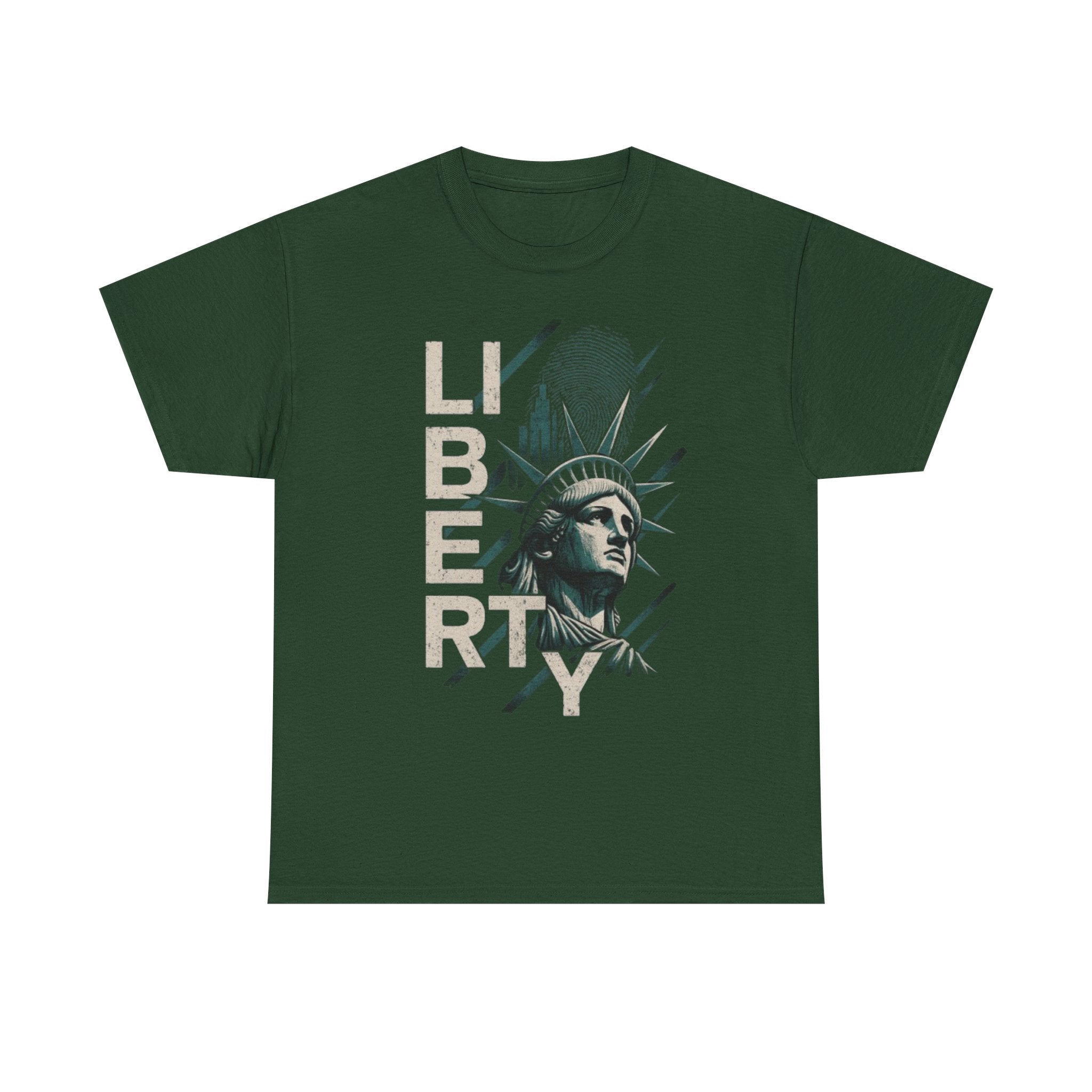 Liberty Statue T-Shirt — Retro NYC Statue of Liberty Graphic Tee | Premium Streetwear