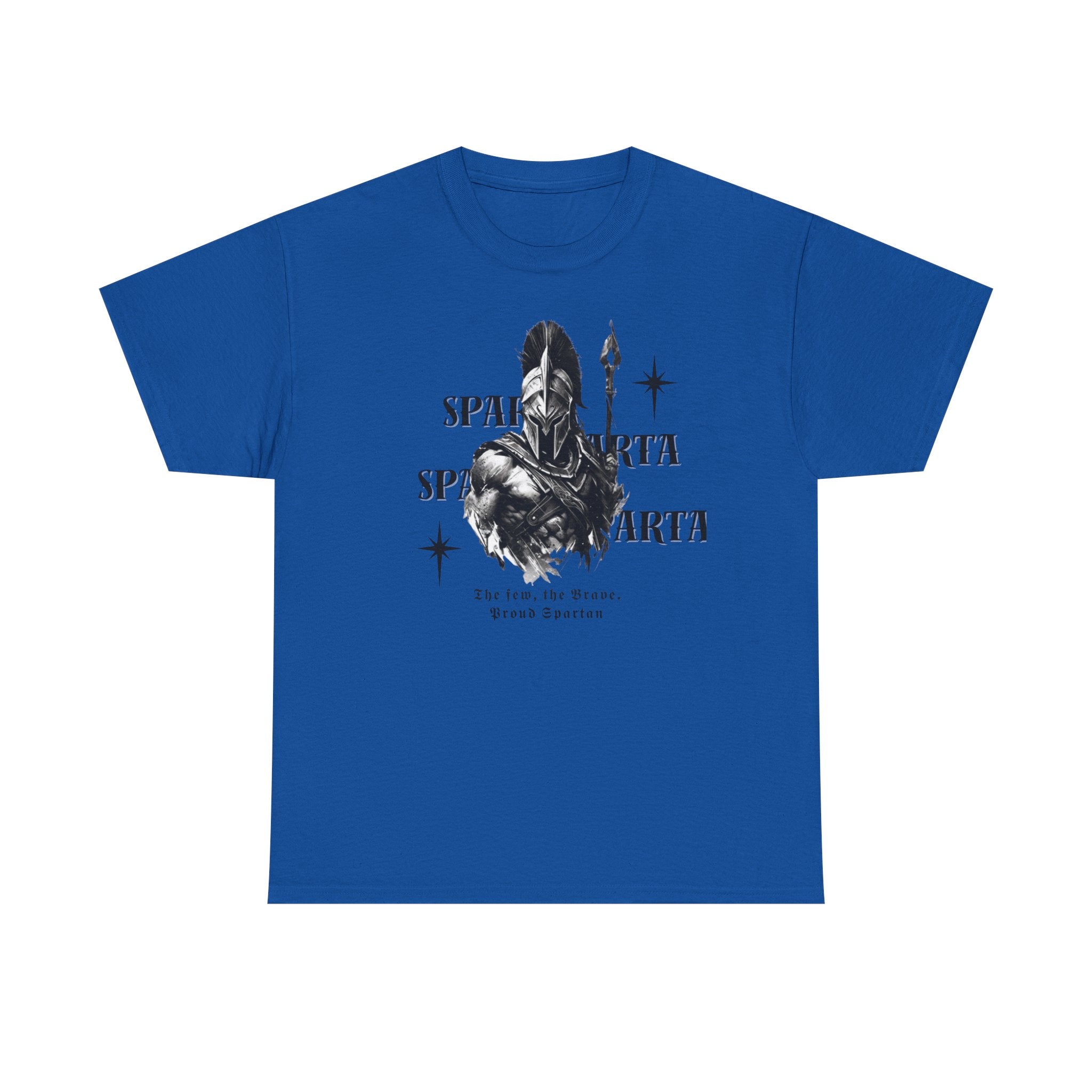 Sparta Warrior T-Shirt — "Sparta" Graphic Spartan Helmet & Spear Tee | Premium Streetwear