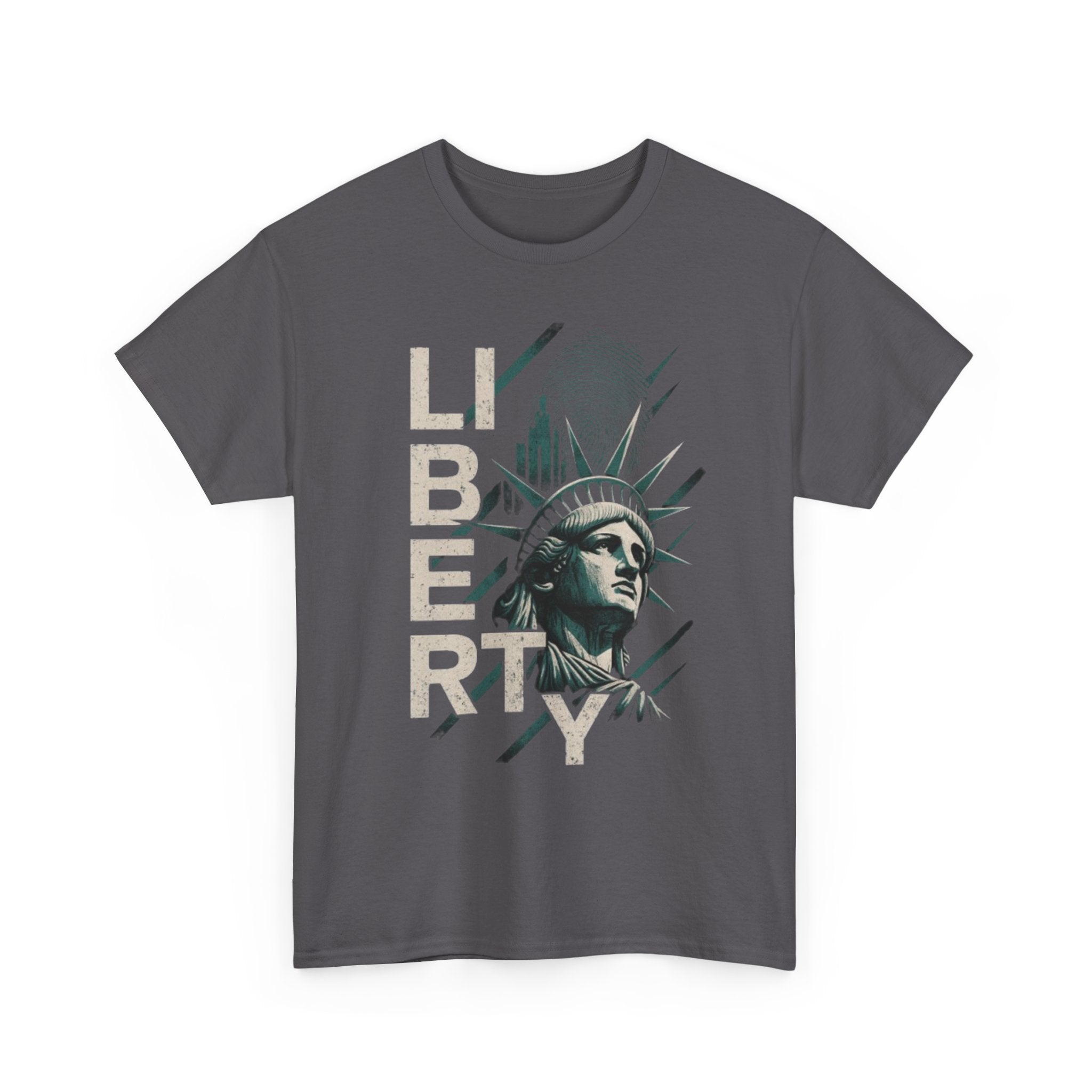 Liberty Statue T-Shirt — Retro NYC Statue of Liberty Graphic Tee | Premium Streetwear