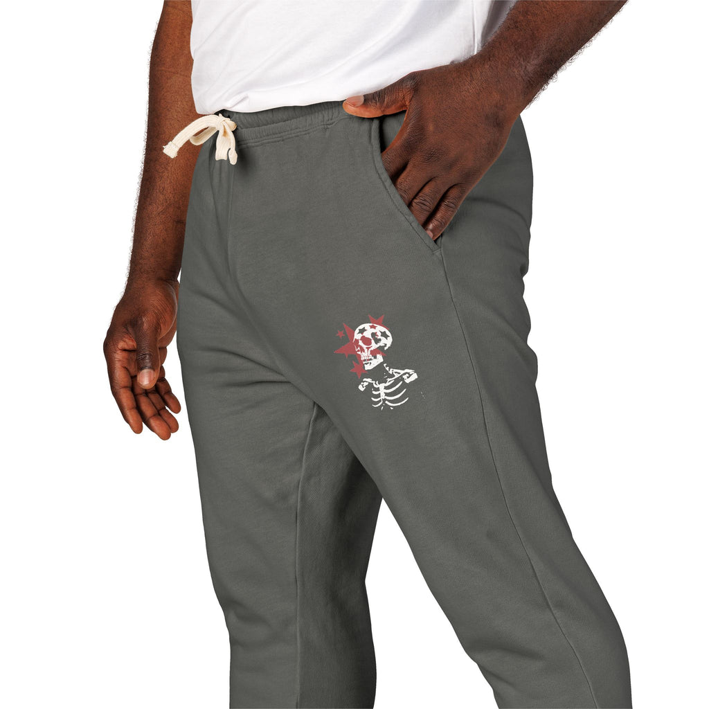 Skull Flower Graphic Joggers — Comfy Cotton Sweatpants | Premium Streetwear