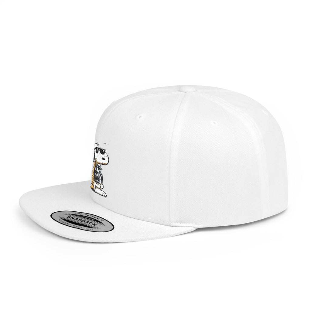 Embroidered Snoopy Snapback