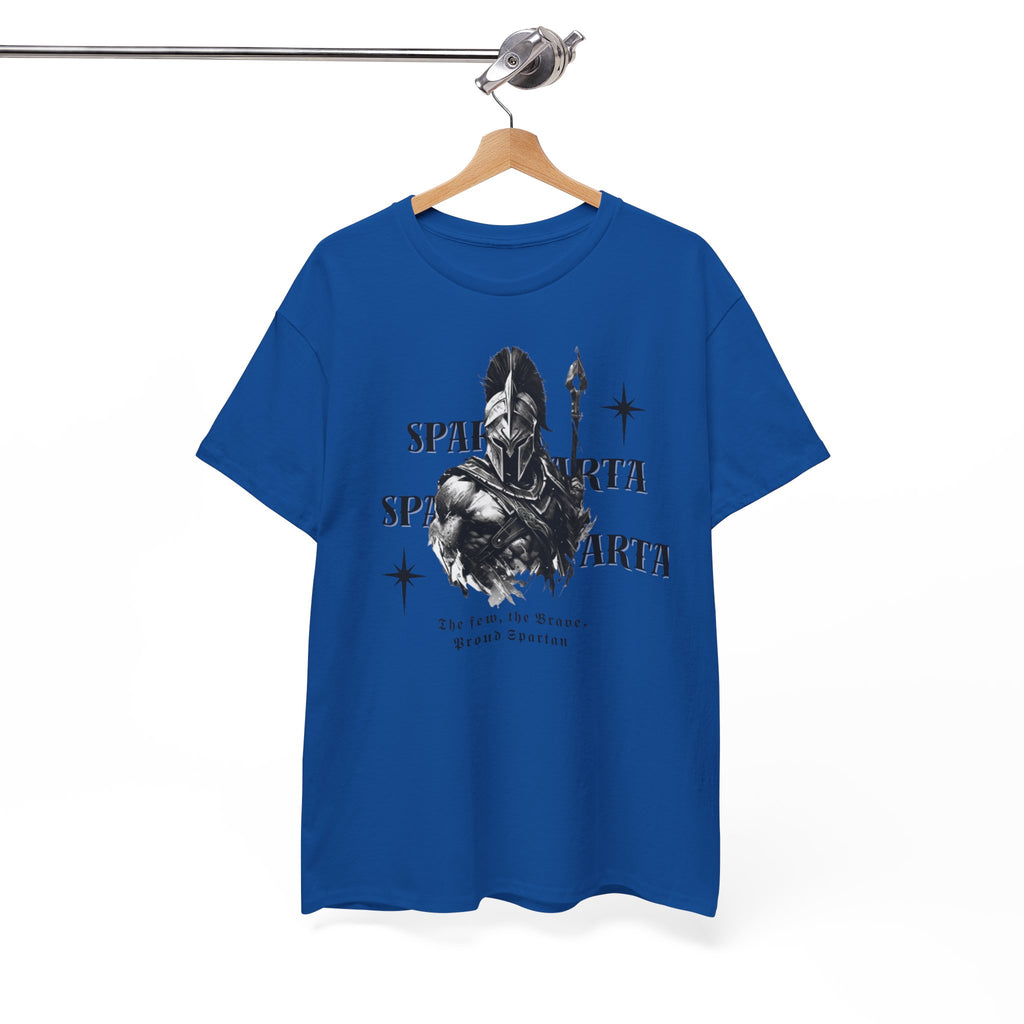Sparta Warrior T-Shirt — "Sparta" Graphic Spartan Helmet & Spear Tee | Premium Streetwear