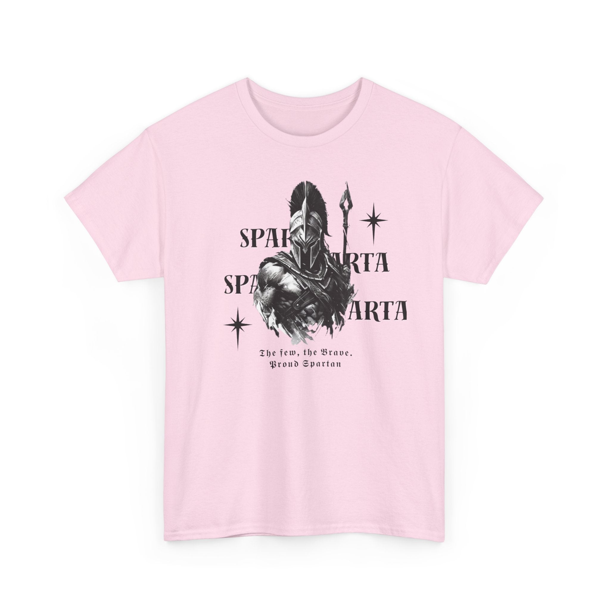 Sparta Warrior T-Shirt — "Sparta" Graphic Spartan Helmet & Spear Tee | Premium Streetwear