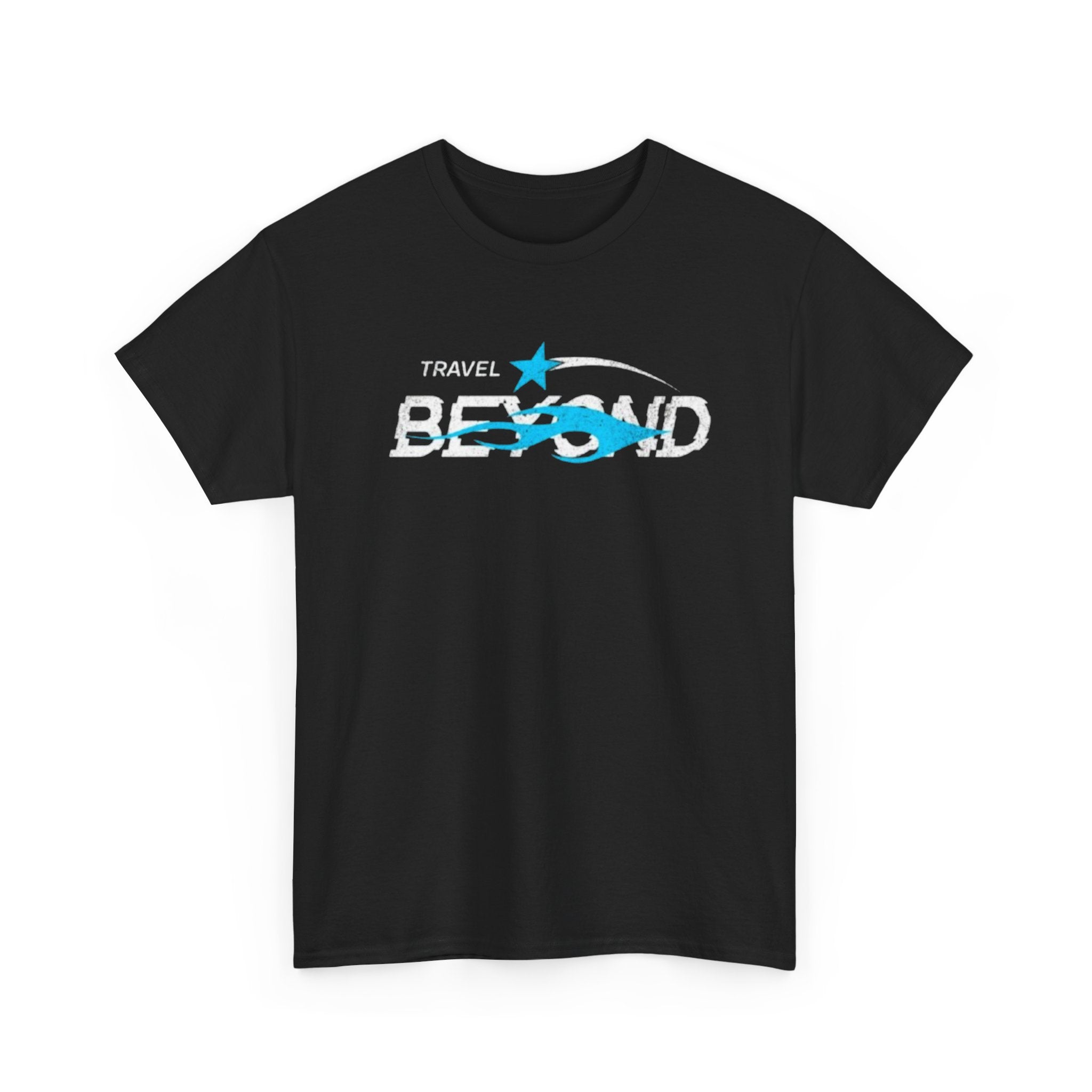 Wave & Star Graphic Tee — Travel Beyond Minimalist Ocean T-Shirt | Premium Streetwear