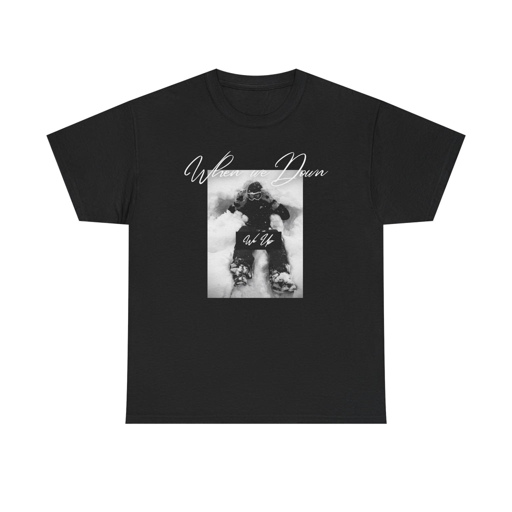 Snowboarder photo tee motivational graphic streetwear t-shirt