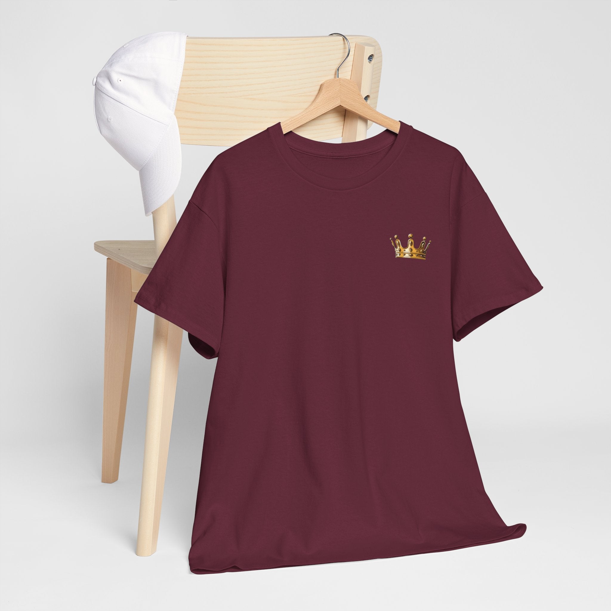 Luxury Crown Graphic Tee — Urban Premium Cotton Streetwear T-Shirt | Bolivon