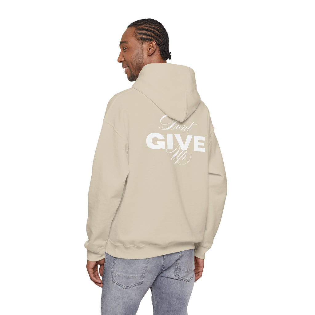 Don't Give Up Hoodie — Motivational Graphic Pullover | Premium Streetwear