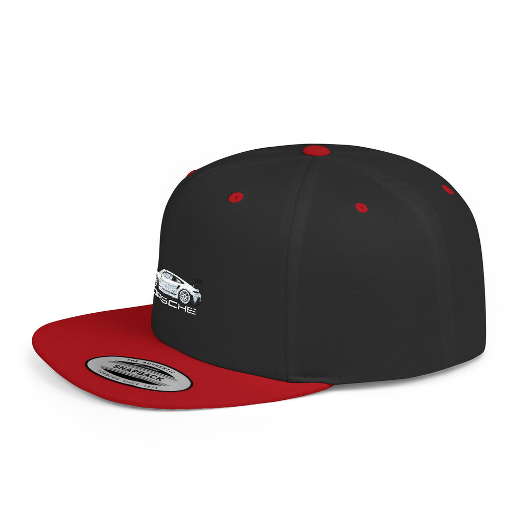Snapback Hat - Porsche Embroidered Streetwear Casual Cap