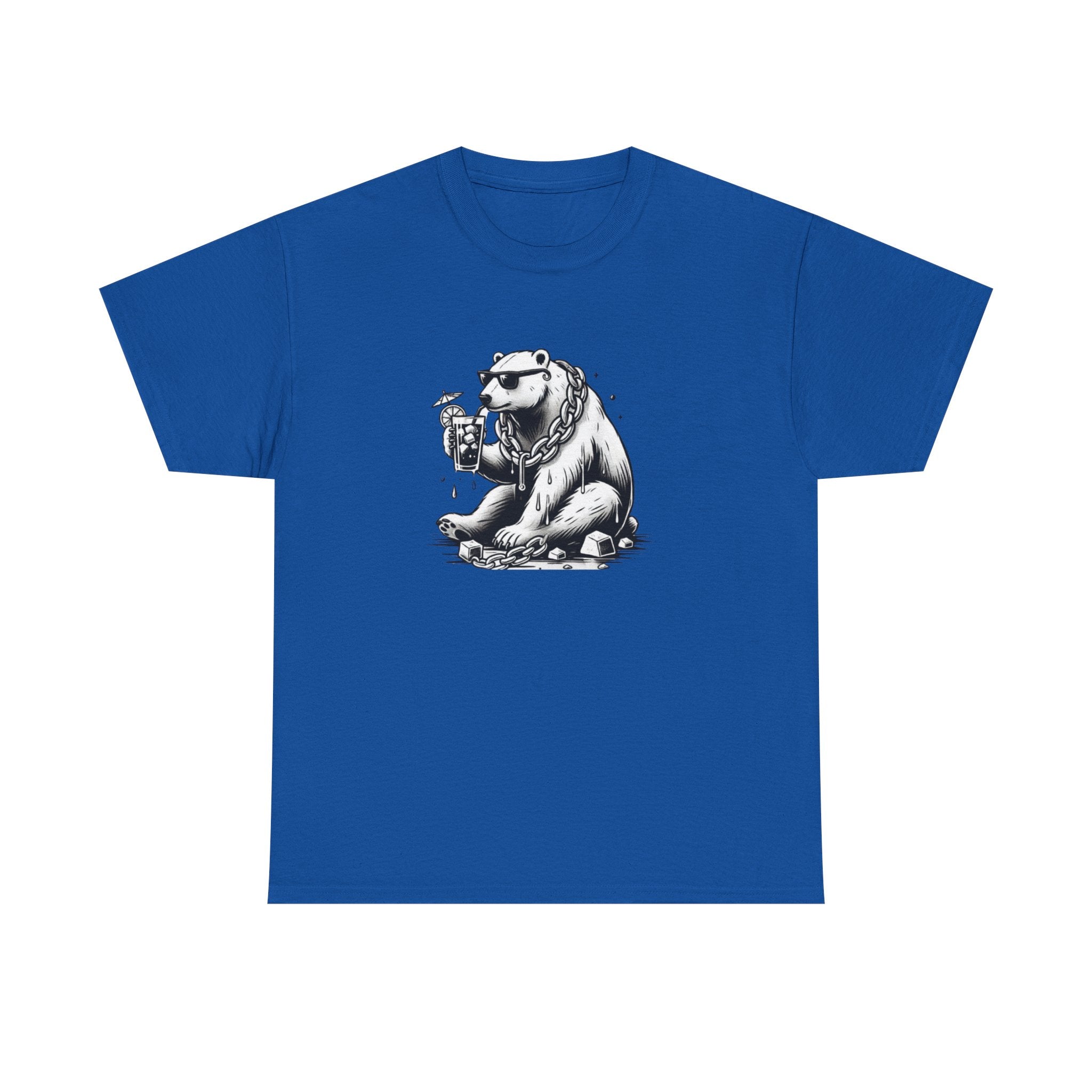 Cool Bear Graphic T-Shirt | Sunglasses Animal Tee | Streetwear Design