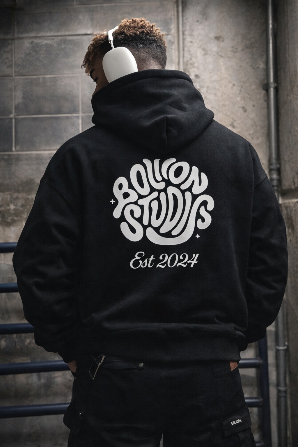 Bolivon Studios EST Hoodie — Branded Premium Cotton Pullover | Luxury Streetwear