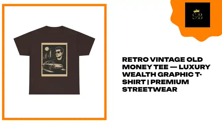 Retro Vintage Old Money Tee &mdash; Luxury Wealth Graphic T-Shirt | Premium Streetwear by@Outfy